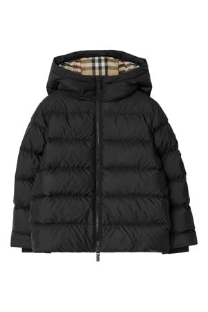 piumino in poliestere nero BURBERRY KIDS | 8109442A1189